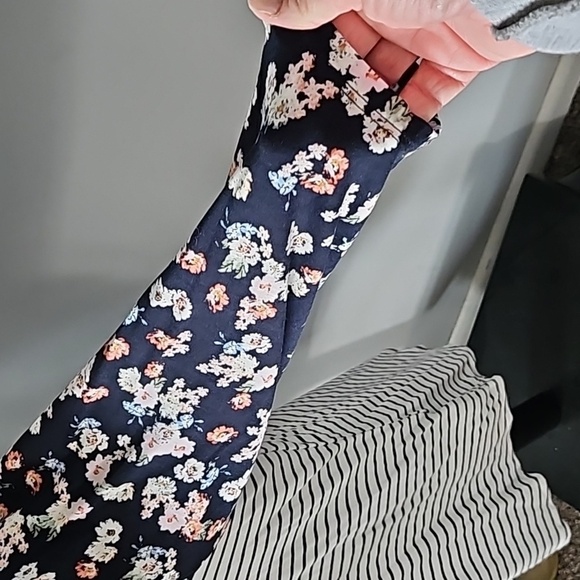 Maurices Floral and Stripe Baseball Tee NWT - Picture 8 of 13